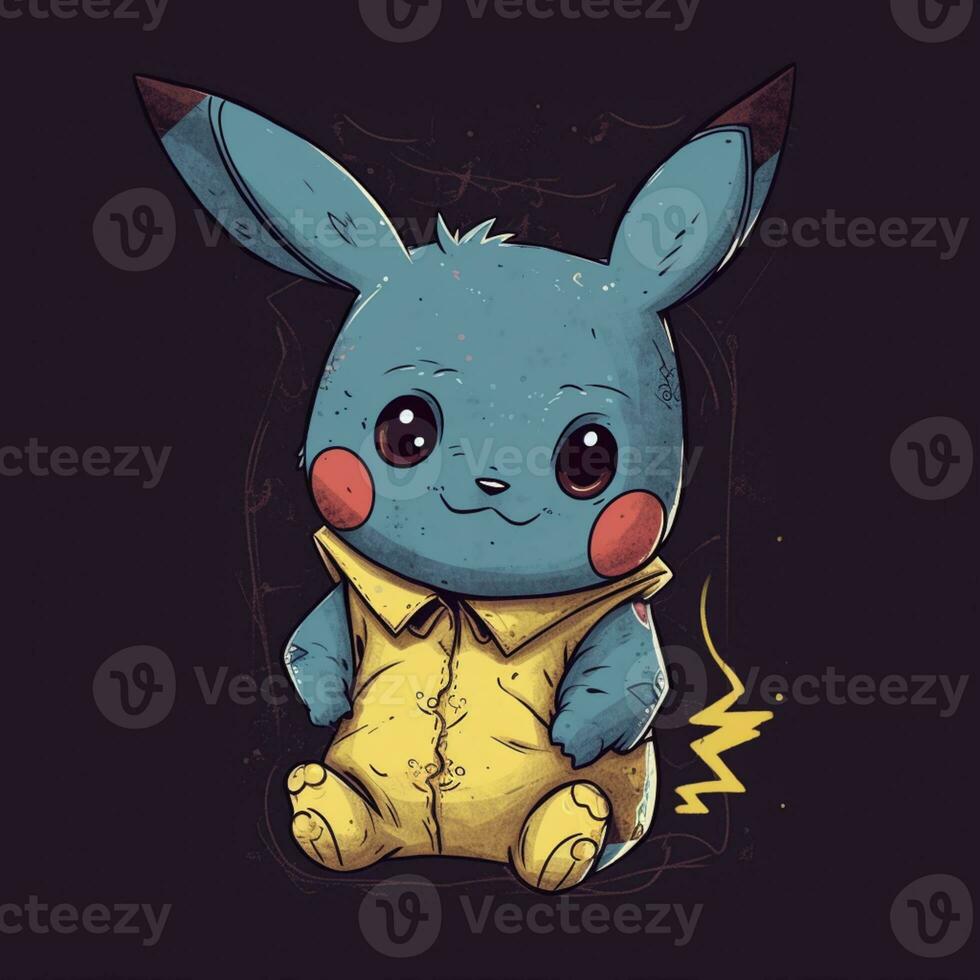 Pokémon Pikachu papeis de parede e fundo imagens. generativo ai. 28430983  Foto de stock no Vecteezy